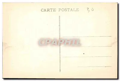 Nîmes — Widok ogólny — zdjęcie firmy Compagnie Aérienne Française — Rewers