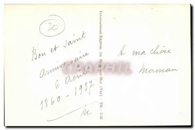 N.-D. de Primecombe (Gard) — Panny Maria Cudotwórcza — wydawca nieznany — Rewers