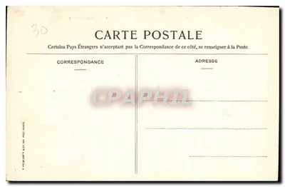 Nîmes — Katedra Świętego Baudile — Granier et Putois, Nîmes — Rewers