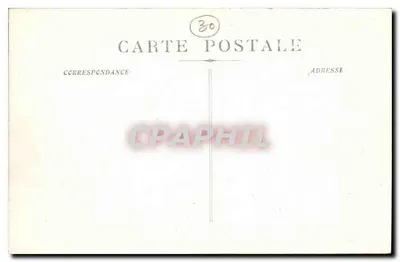 Nîmes - Jardim da Fontaine - Vista Geral — SA P. n°181 — Verso