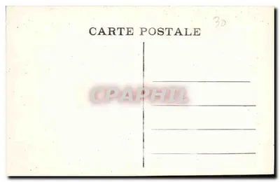 Beauchâtre — Zamek, strona z bastionami — Courmand édit. — Rewers