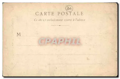 Nîmes - Statua Alphonsa Daudeta — wydawca C. Chalon-saône, nr 125 — Rewers