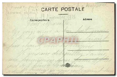 Nîmes — Les Arènes, widok z wnętrza — A.R. n°38 — Rewers
