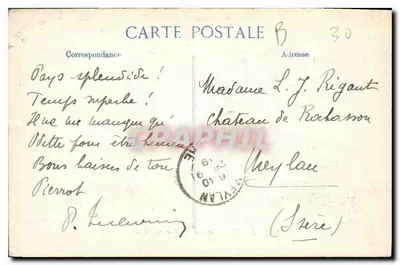 NIMES — Les Arènes — Vue extérieure — Éditeur ELD, n° 2353 — Verso