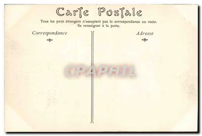Castillo de Chantilly — La entrada principal y la Capilla — Editor no identificado, n° 21 — Reverso