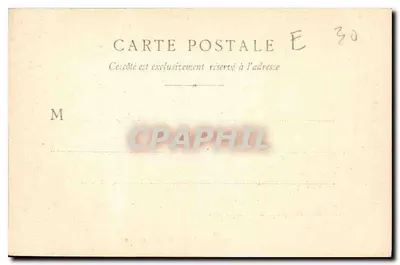 Nîmes - Jardim da Fontaine — B. F. Chalon-saone, n° 163 — Verso