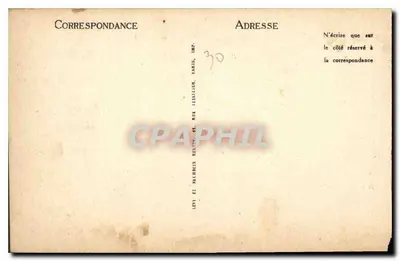 La Provence — Les Baux — Graf van Jeanne de Quiberon, seneschal van Beaucaire en Nîmes, uitgever Selecta — Achterkant