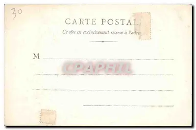 Nîmes — Katedra św. Łukasza — J. Currien, n°218 — Rewers