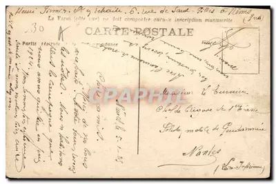 Nîmes - La Tour Magne — A.R. n°102 — Rewers