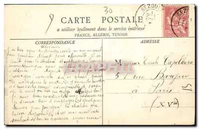 NIMES — Les Arènes — B. F. CHALON & SAONE nr 128 — Rewers