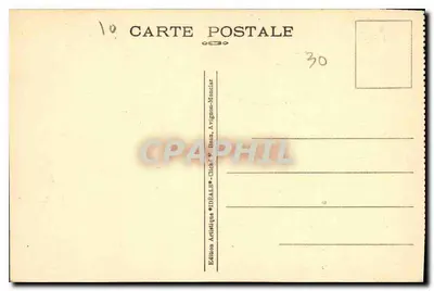 Villeneuve-lès-Avignon (Gard) — Forte Saint-André (século XIV) — Torres gêmeas — Editor IDEALE M.F.B. — Verso