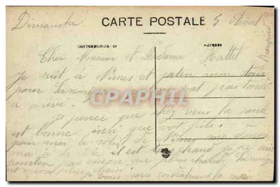 Nîmes — Ogólny widok — A. R. n°30 — Rewers