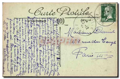 Zamek Chantilly — Wejście do kaplicy — LL. — N° 90 — Rewers