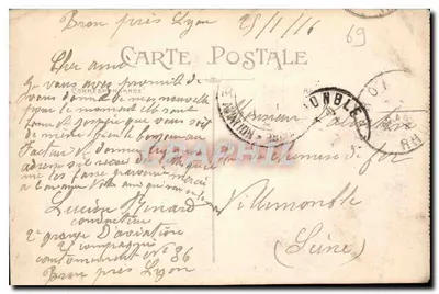 LYON — O Grande Teatro — E. R. — Verso