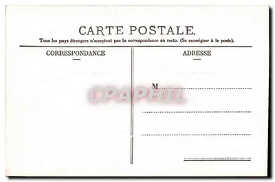 Tracy-le-Mont (Oise) — Praça da Lagoa — Edição Graux-Bontemps — Verso