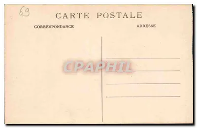 LYON — Place Bellecour — Statua Ludwika XIV — E.R. — Rewers