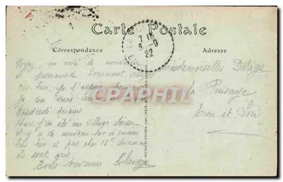 Castelo de Chantilly — Lado noroeste — Editor ND (N.D.) — Verso