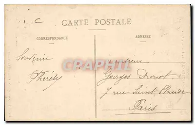 Pierrefonds - Ulica Notre-Dame — Fotografia G. Ducles, wydawca w Pierrefonds — Rewers
