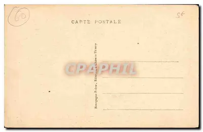 Senlis (Oise) — A Catedral — Editor Bourgogne Frères, Château-Thierry, n°27 — Verso