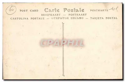 Senlis — Zamek Bellefontaine — ND Fot. — Rewers