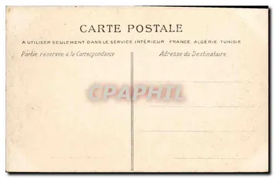 Chantilly (Oise) — Kwatera i Statua Ducha Aumale — Kolekcja E. de Rozycki, fot. Senlis (Oise) — Rewers