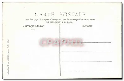 Chantilly (Oise) - Zamek — wydawca nieznany, numer serii 355 — Rewers