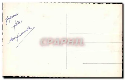 Uśmiechnięta kobieta trzymająca koszyk z kwiatami — Sainte-Catherine — wydawca R. Nojèr, n° 3452 — Rewers