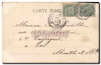 L'AUBÉPINE — H. MANUEL — Paris — Verso