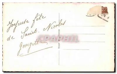 Giovane donna sorridente — San Nicola — S. P. L. n° 4428 — Verso
