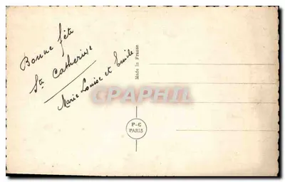 Jovem mulher sorridente — retrato — PC PARIS n°9946 — Verso