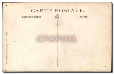 Mulher em traje da época — estúdio — B. Guiffouinot, Paris — Verso