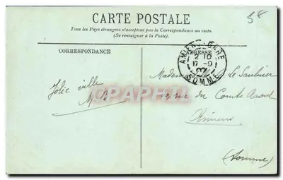 Compiègne — Place de l'Hôtel-de-Ville — LL. — 94 — Verso