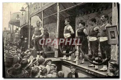 Paris, parada dos hercules — feira de Saint-Cloud — editor M & C de Paris