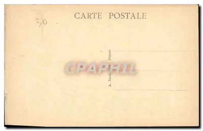 NIMES (Gard) — A Ninféia — A. Beaupère, Nîmes — Verso