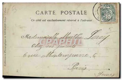 Beaucarre — Ogólny widok z Tarascon — Zbiory ND Phot — Rewers