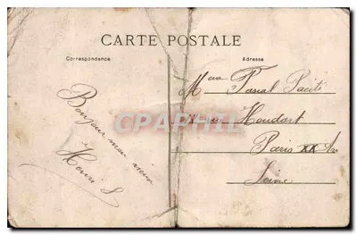 NOGENT-LE-ROTROU — Bờ sông Huisne — Nhà xuất bản Jules Renoult số 392 — Mặt sau