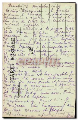 Dreux - Capela São Luís - Túmulo dos Filhos do Conde de Paris — Impressora Fototipo E. Pasquis, Laigle — Verso