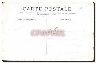 Versailles — Dziedziniec Królewski i Statua Ludwika XIV — Rewers