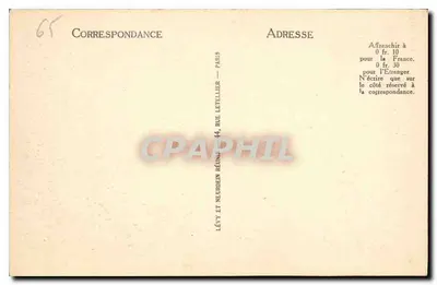Gavarnie — Le Cirque — LL. n°87 — Rewers