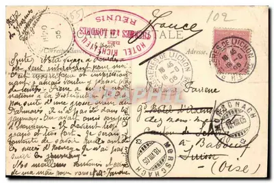 Lourdes — Panny Maria upomniana — Stary Zamek — Ilustrowane Pyrenées, nr 201 — Rewers