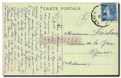 Chartres (E.-et-L.) - Katedra (Strona Północna) — G. F. — nr 120 — Rewers