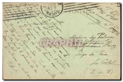 लियोन — पीयर-स्कीज़ के कैंट और फौर्विएर के पहाड़ी — E.K. संख्या 391 — पीछे