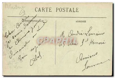 LYON — Il Grande Teatro — E. R. n° 50 — Verso