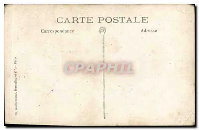 Jovem mulher — estúdio — R. Guillemind, Bassefugue C³ — Paris — Verso