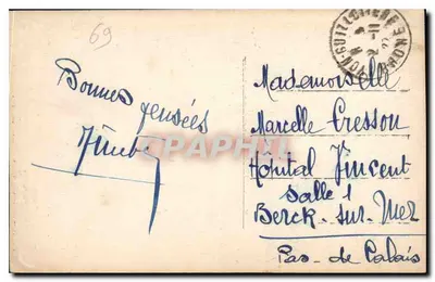 LYON — Estátua do Presidente Carnot assassinado em Lyon em 1894 — Phot Comblier Macun — Verso