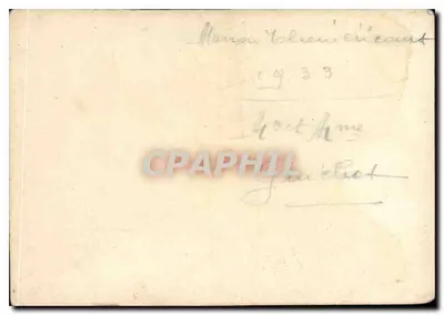 हारूए में अंगूर के बाग और घर — हारूए, फ्रांस — 1933 के तिथि — पीछे
