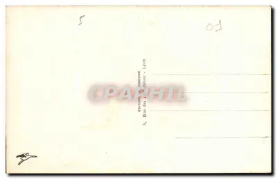 Okręgi Oyannax (Ain) — Widok na jezioro Génin — C.A. 300 — Rewers