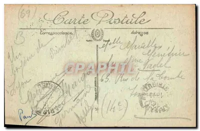 LYON — A Prefeitura — Li. — n° 416 — Verso
