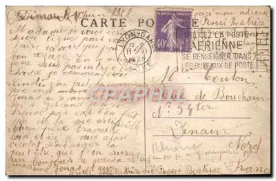LYON — Plac Jacobinów — M.F. — Rewers