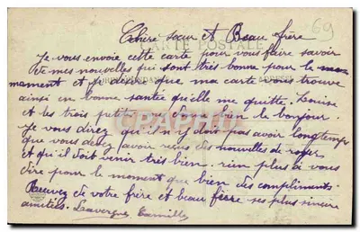 LYON — Most Wilson, widok z brzegu Quai Guillotière — C.B. — Rewers